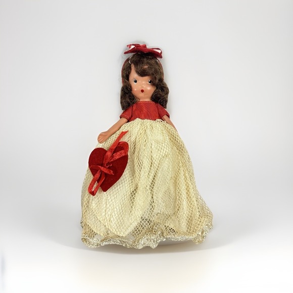 VTG Nancy Ann Storybook Dolls Lot of 3 Bisque Porcelain 5 Inch Original Outfits - Picture 5 of 11